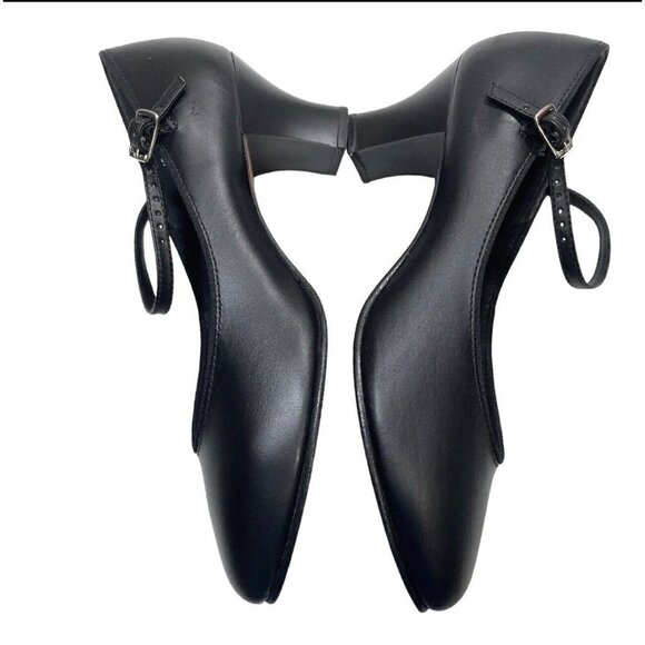 CAPEZIO 650 Footlight Character Shoes Various Adult Sizes Black 2" Heels NEW - Picture 3 of 9